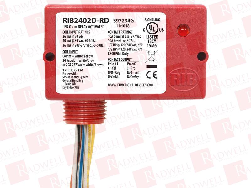 FUNCTIONAL DEVICES RIB2402D-RD