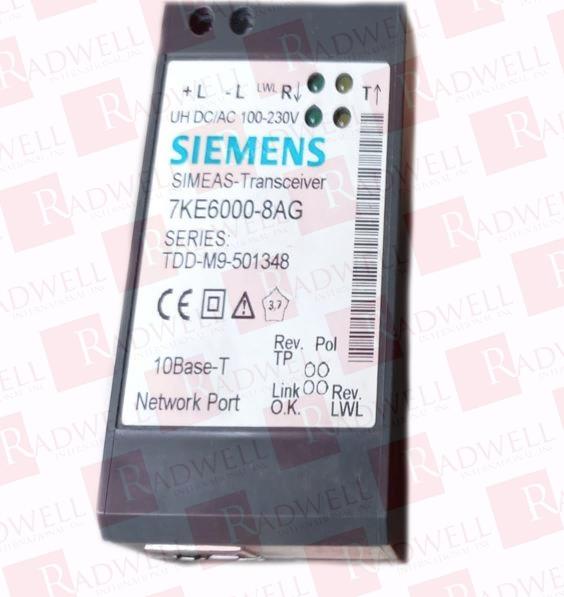 SIEMENS 7KE6000-8AG