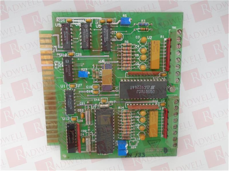 25481 PC Board PLC/Add-On Board By HONEYWELL