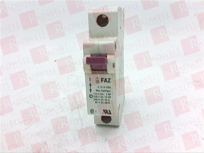 EATON CORPORATION FAZ-G10A-CNA