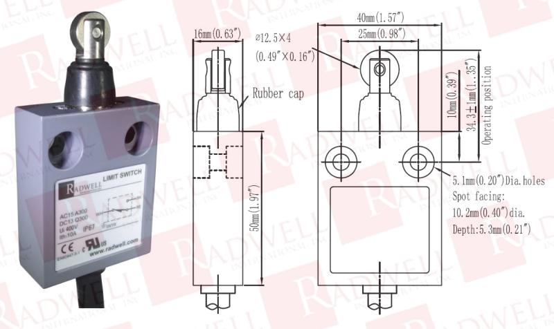 RADWELL VERIFIED SUBSTITUTE 914CE31-12-SUB