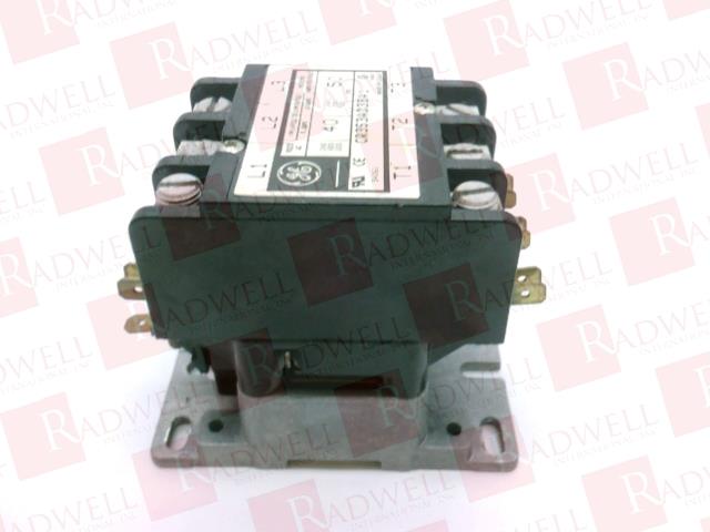 GE CR353AD3BA1 3-Pole 40 A 110/120 V AC Open Coil Contactor 