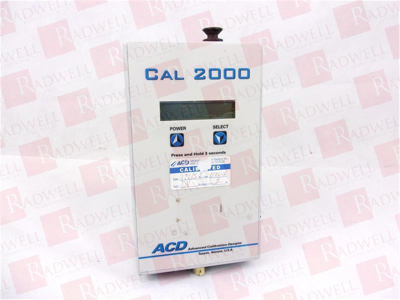 ADVANCED CALIBRATION DESIGNS 750-0603-00