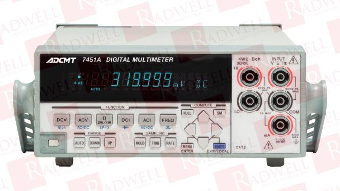 7451A Multimeter by ADC CORPORATION