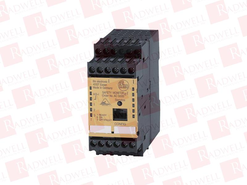 EFECTOR SAFETY MONITOR/2 CHANNEL-AC002S