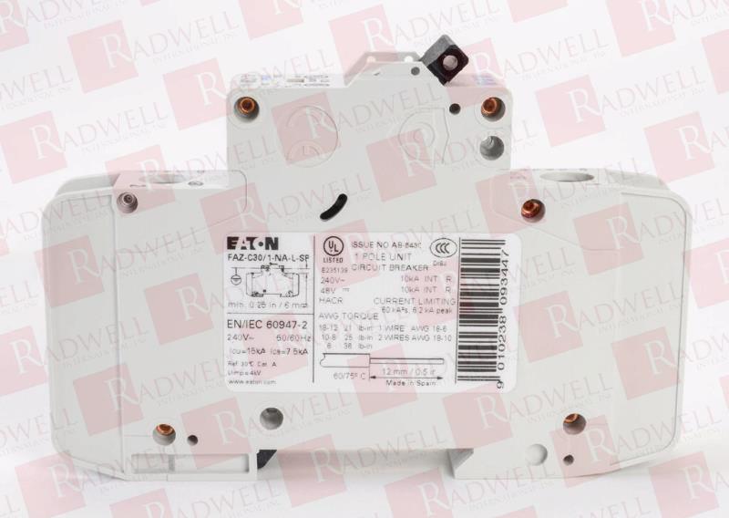 EATON CORPORATION FAZ-C30/1-NA-L