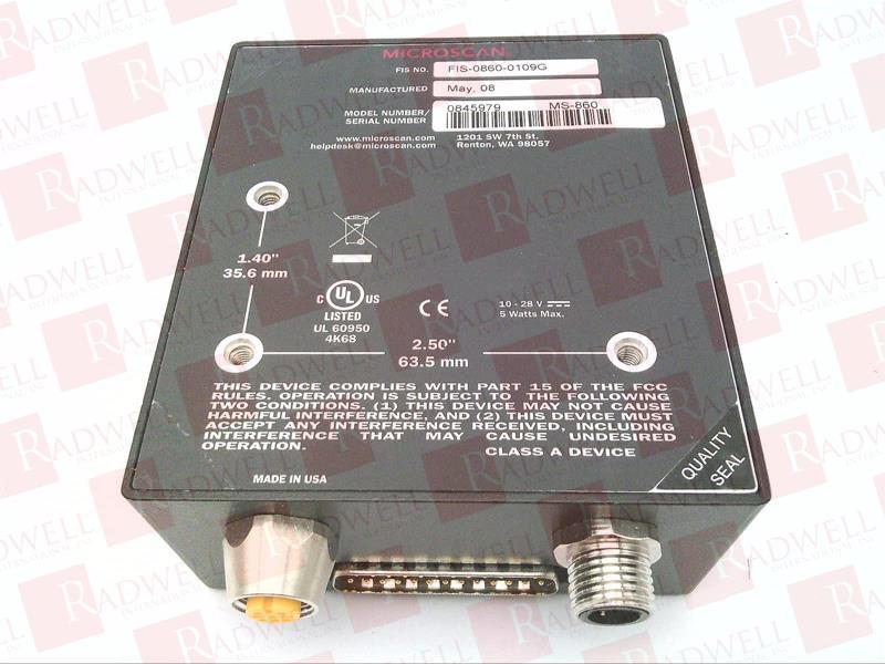 OMRON FIS-0860-0109G