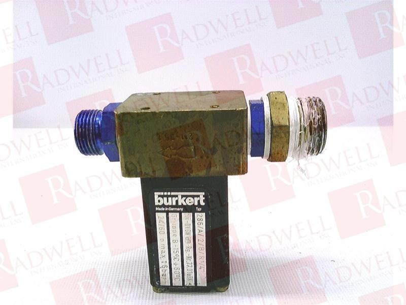 BURKERT EASY FLUID CONTROL SYS 286/A/2/B/R1/4