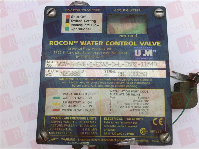 ROCON WCV-S-4-H-2-E3A5-D-L-E5B2-11548