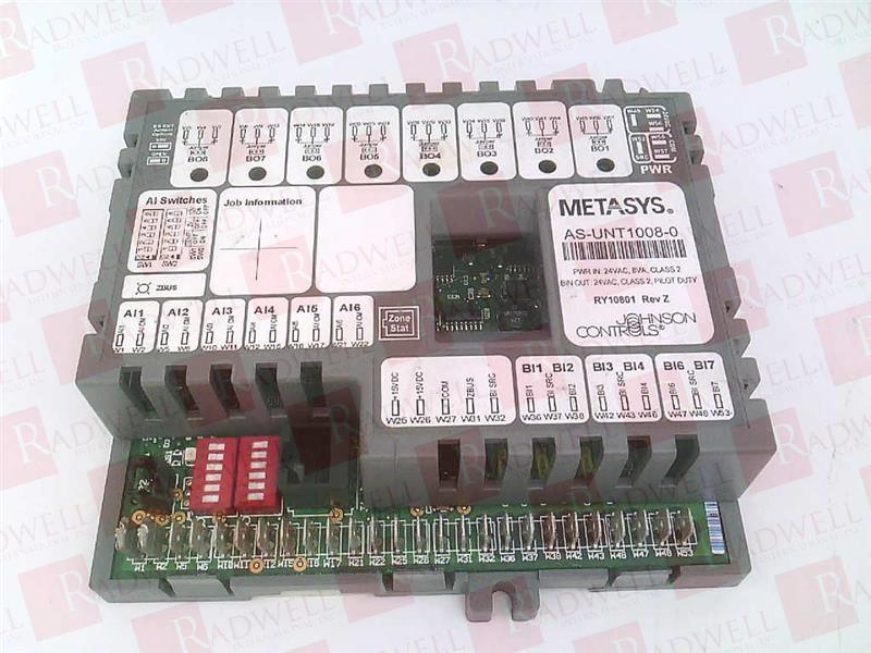 JOHNSON CONTROLS AS-UNT1008-0