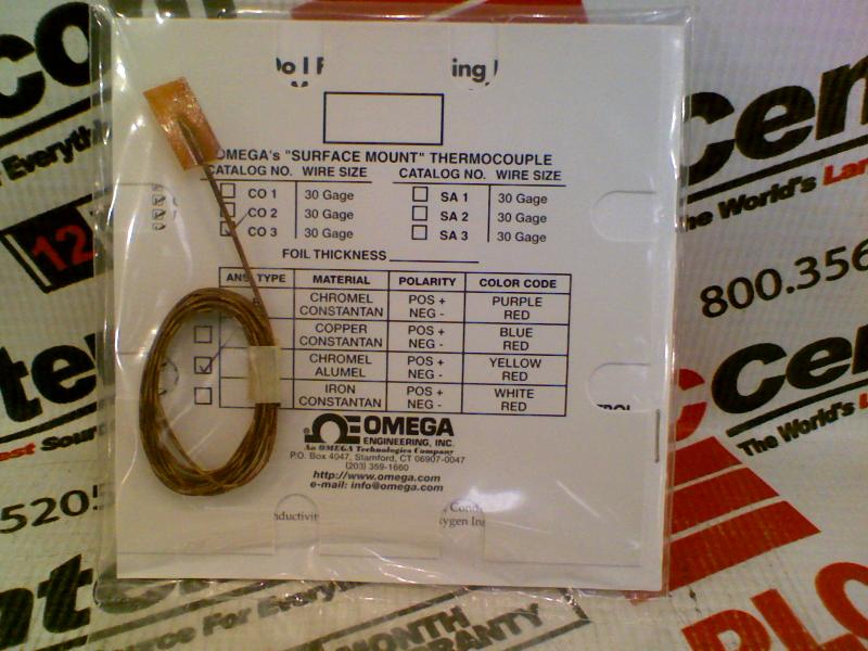 CO3 K by OMEGA ENGINEERING Buy Or Repair Radwell