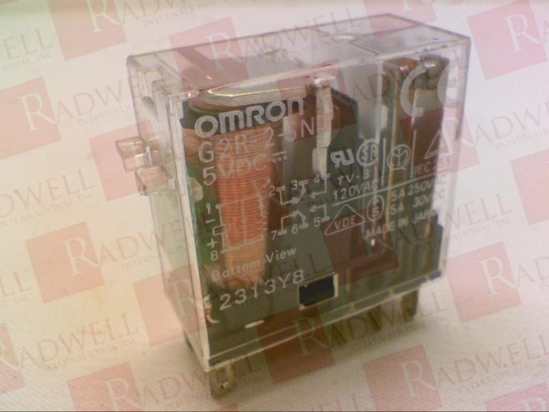 OMRON G2R-2-SND 5VDC 2
