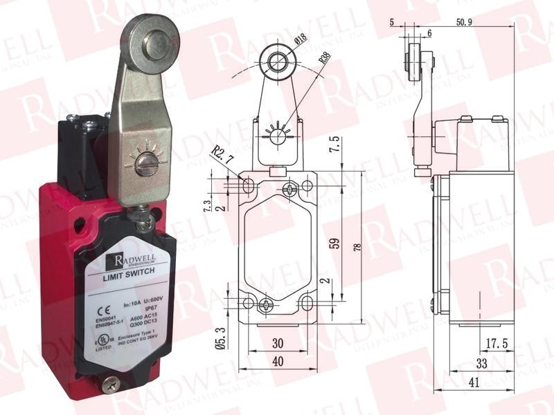 RADWELL VERIFIED SUBSTITUTE 3SE3120-3G-SUB