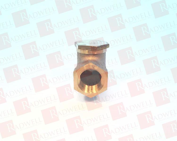 MG 1" Cast Brass In Line Check Valve,CDI CONTROL DEVICES,2A165, 
