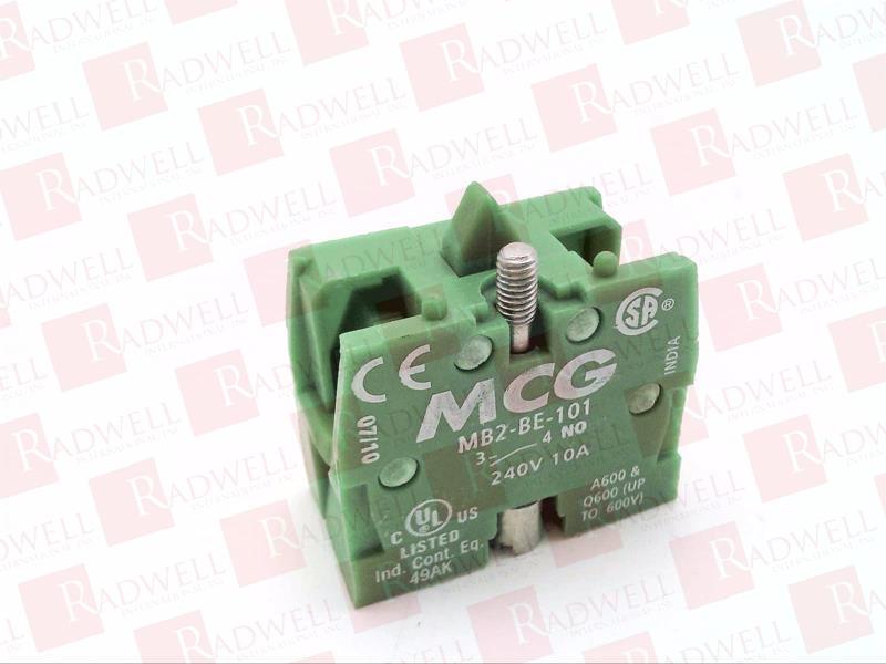 MCG INDUSTRIAL MB2-BE-101