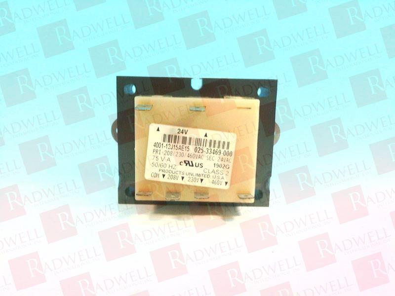 JOHNSON CONTROLS S1-025-33469-000