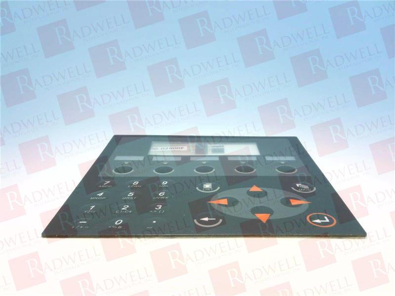 RADWELL VERIFIED SUBSTITUTE E200-02800F-SUB-KEYPAD