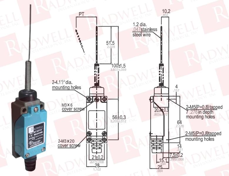 RADWELL VERIFIED SUBSTITUTE AZ8169CEJ-SUB