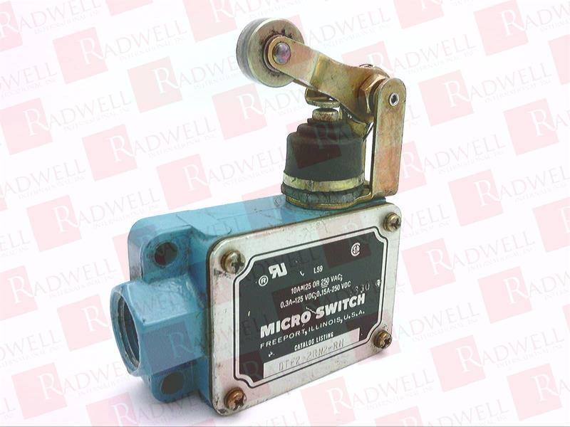 Micro Switch DTF2-2RN-RH Limit Switch *new/old stock* div of honeywell 
