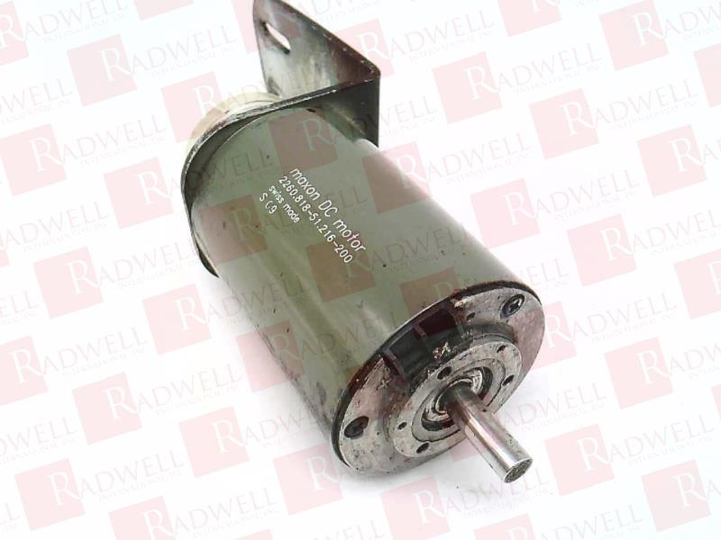 MAXON MOTOR 2260.818-51.216-200