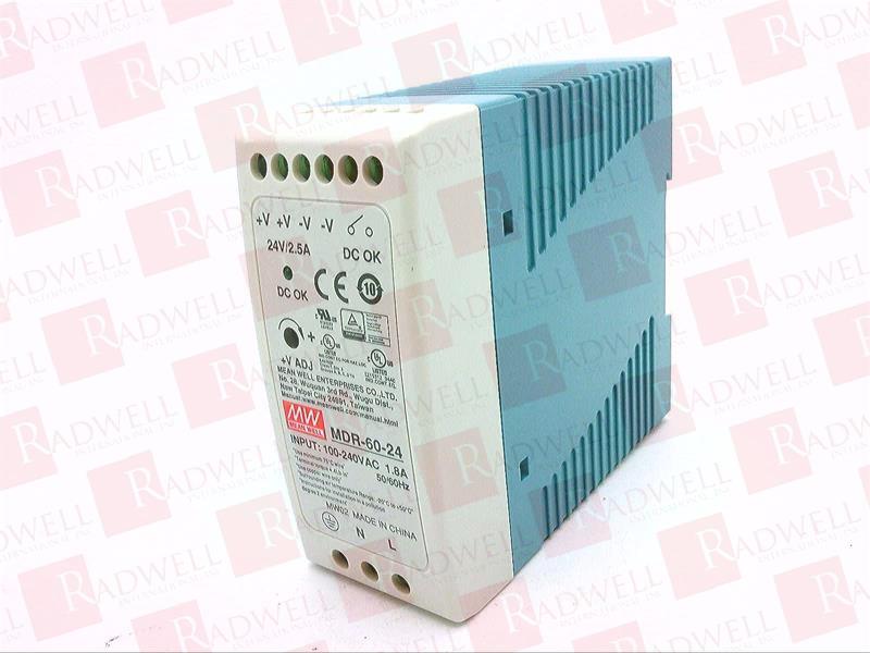 MDR-60-24 Power Supply By MEAN WELL