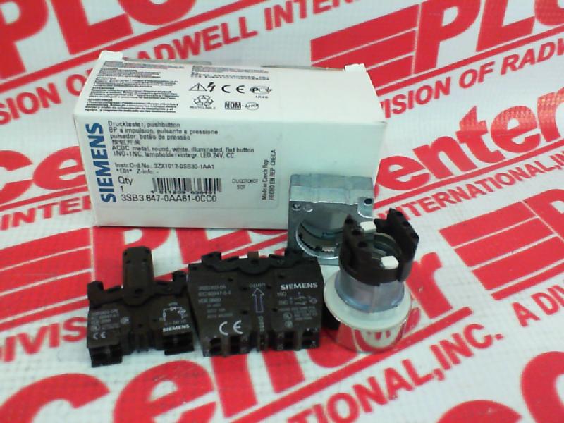 SIEMENS 3SB3647-0AA61-0CC0