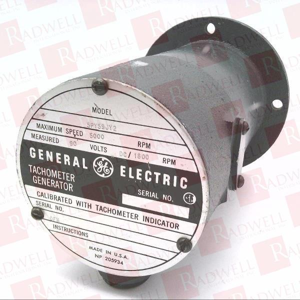 GENERAL ELECTRIC 5PY59J4109