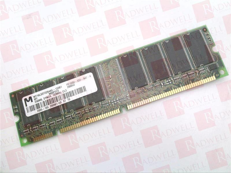 MICRON TECHNOLOGY INC MT16LSDT3264AG-133B1