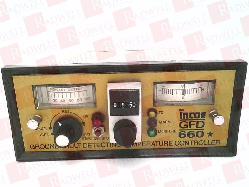Incoe GFD 660 Ground Fault Detecting Temperature Controller GFD660 