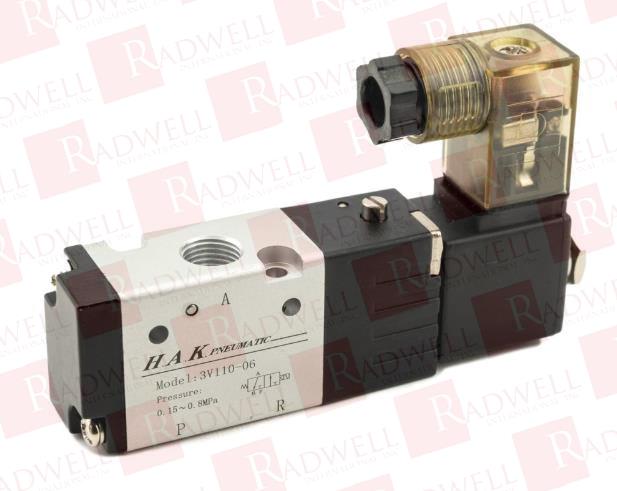 HAK FLUID POWER EQUIPMENT 3V110-06 (12V DC)