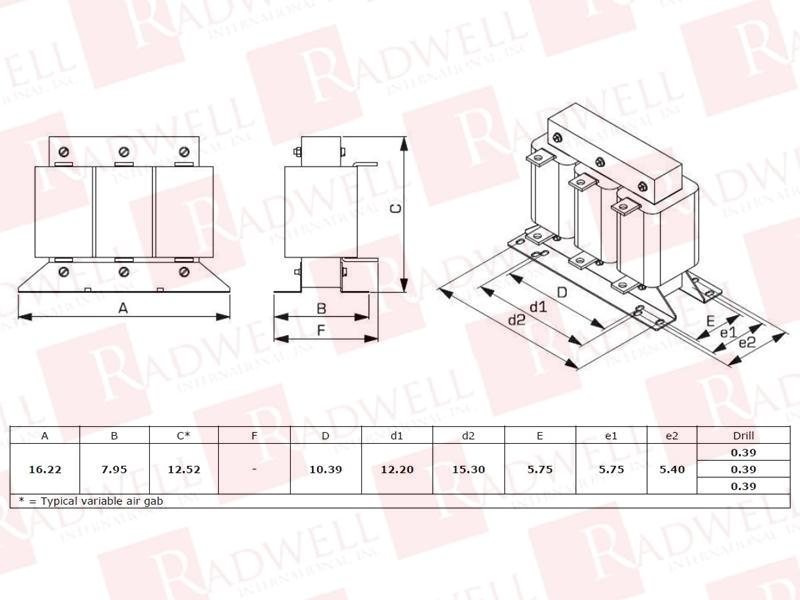 RADWELL VERIFIED SUBSTITUTE RL-40003B14-SUB