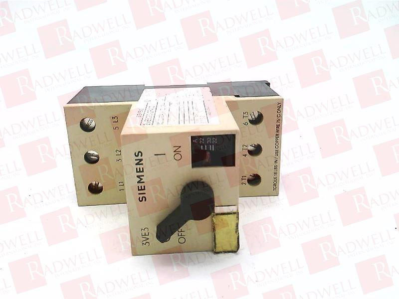 SIEMENS 3VE3-000-2PA00