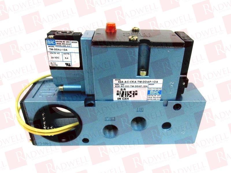 MAC VALVES INC 82A-AC-CAA-TM-DDAP-1DA