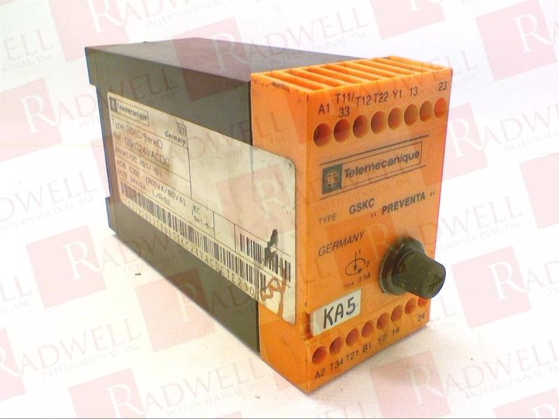 GSKC24VACDC Safety Relay by TELEMECANIQUE