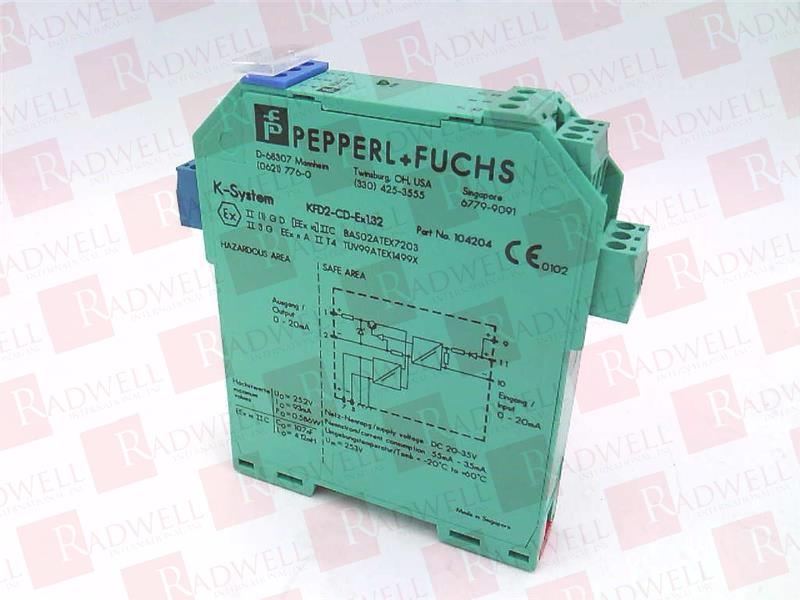 PEPPERL & FUCHS KFD2-CD-EX1.32