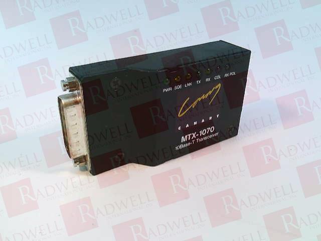 CANARY MTX-1070 MTX1070 10BASE-T Transceiver 