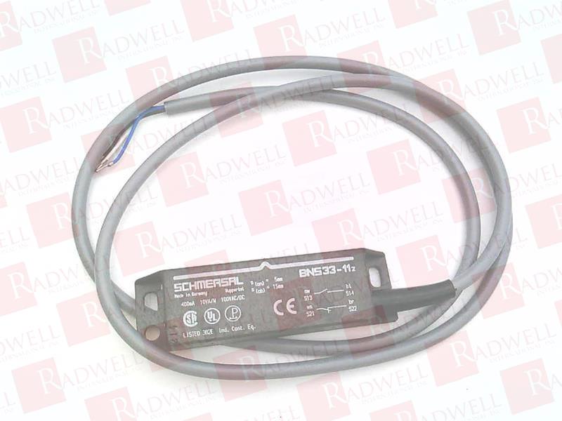 Schmersal BNS 33-11Z magnetic sensor switch 10W 100VAC/DC NEW NMP 