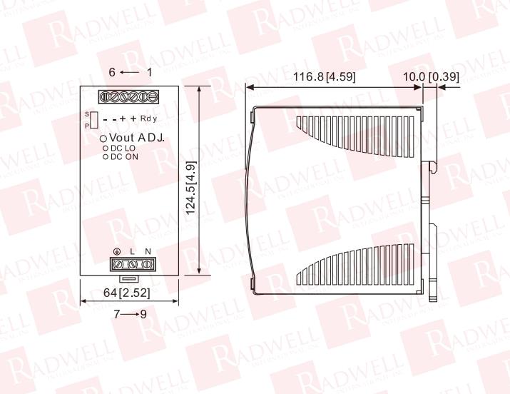 RADWELL VERIFIED SUBSTITUTE PS5R-G24-SUB