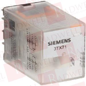 Mechanical Flag Square Base Narrow 4PDT Contacts Siemens 3TX7111-3HF13C Basic Plug In Relay 120VAC Coil Voltage 3RF29200HA36 10A Contact Rating 