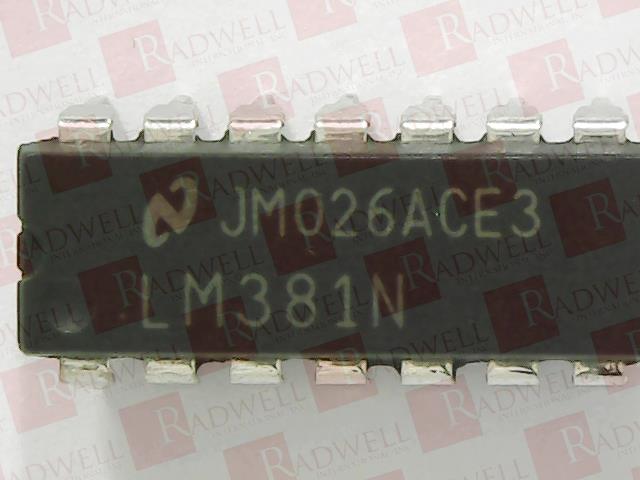 NATIONAL SEMICONDUCTOR LM381N