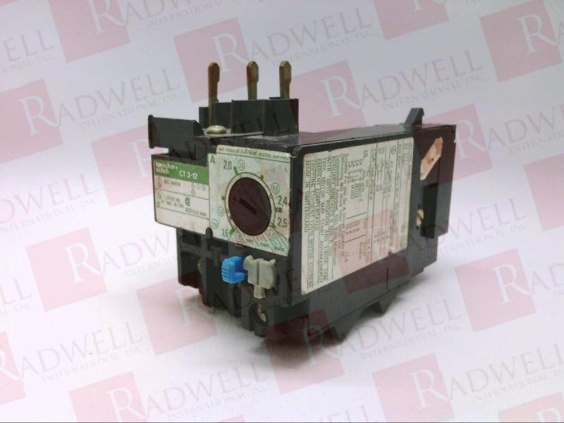 CT3-12-2.5 by SPRECHER & SCHUH - Buy or Repair at Radwell - Radwell.co.uk