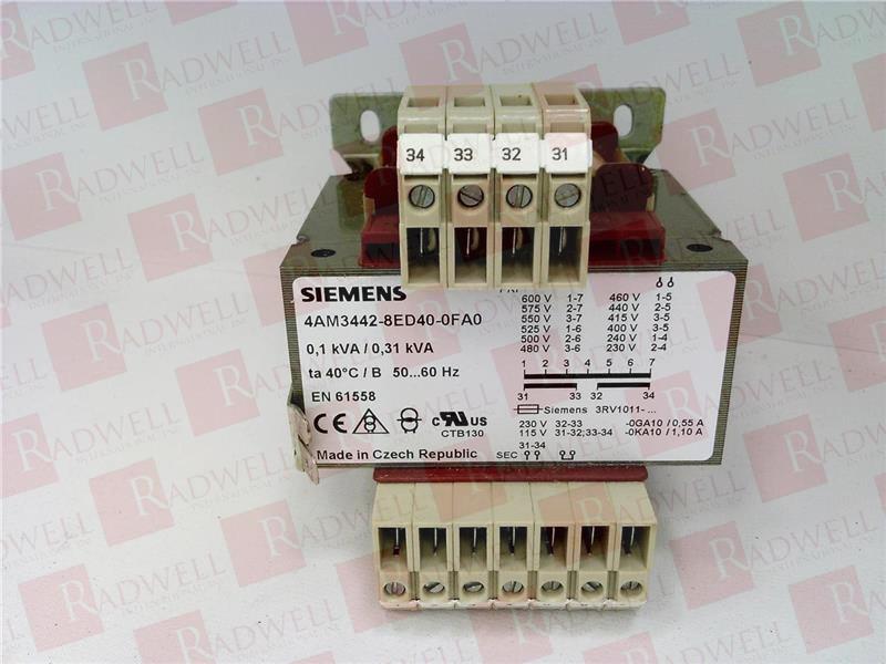 4AM3442-8ED40-0FA0 Current Transformer by SIEMENS