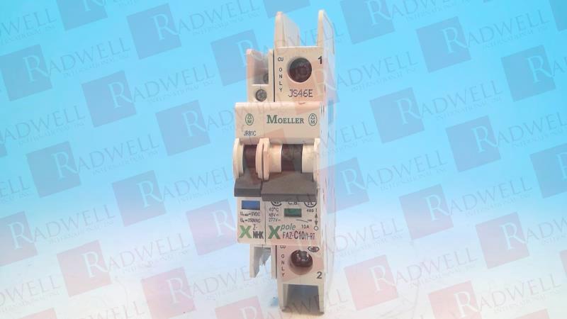 FAZ-C10/1-RT Molded Case Circuit Breaker by MOELLER ELECTRIC