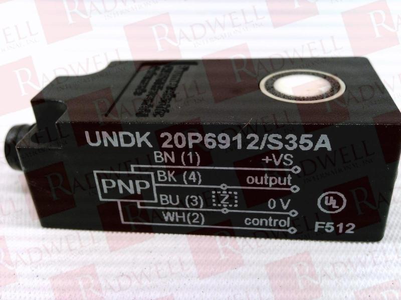 UNDK 20P6912/S35A par BAUMER ELECTRIC Acheter ou faire réparer chez  Radwell