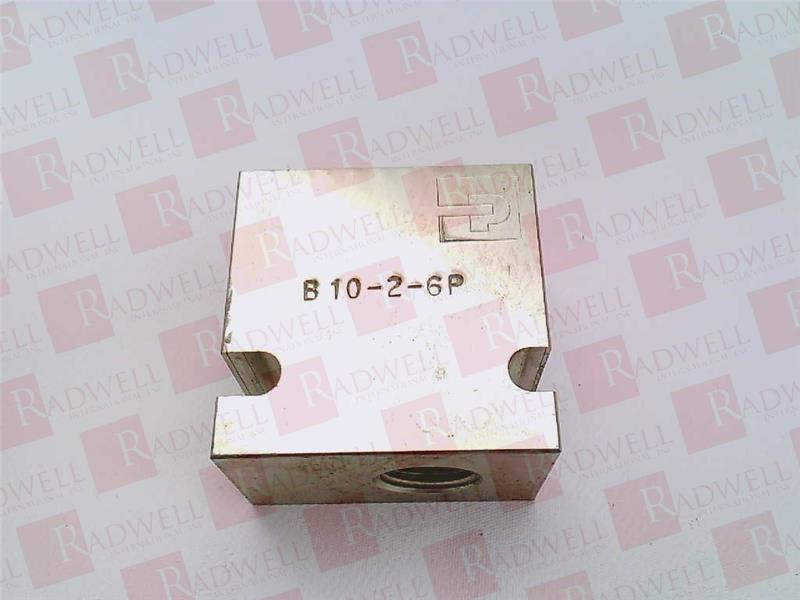 B10-2-6P By PARKER - Buy Or Repair - Radwell.com