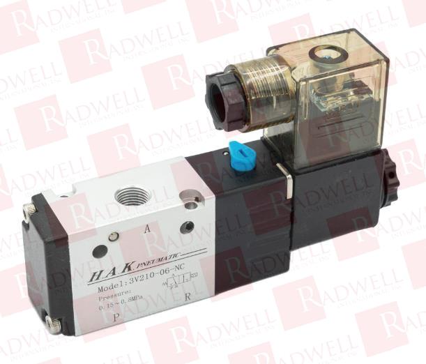 HAK FLUID POWER EQUIPMENT 3V210-06 (12V DC)