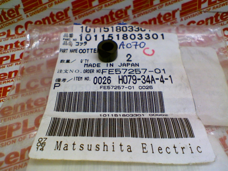 MATSUSHITA ELECTRIC 101151803301