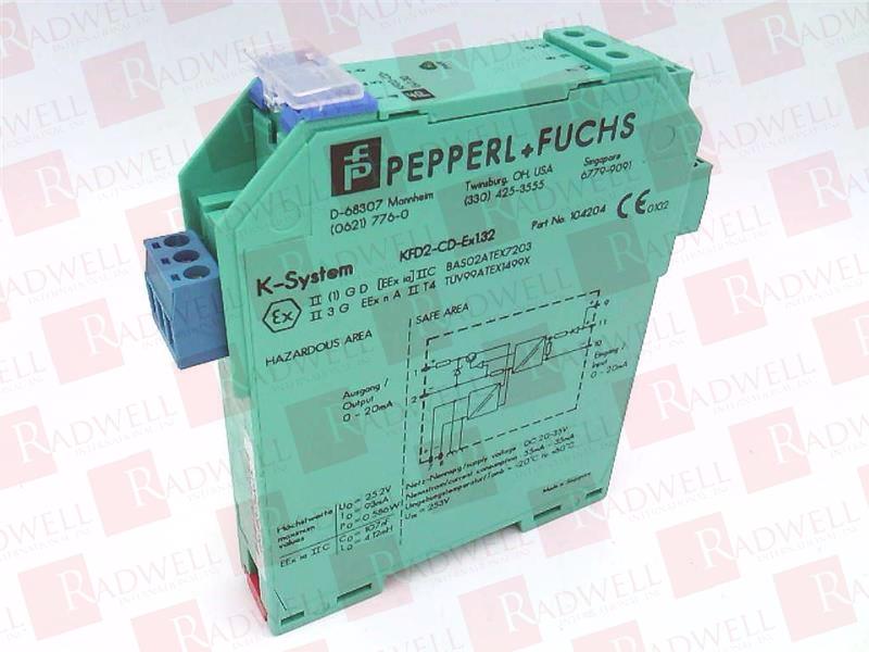 PEPPERL & FUCHS KFD2-CD-EX1.32