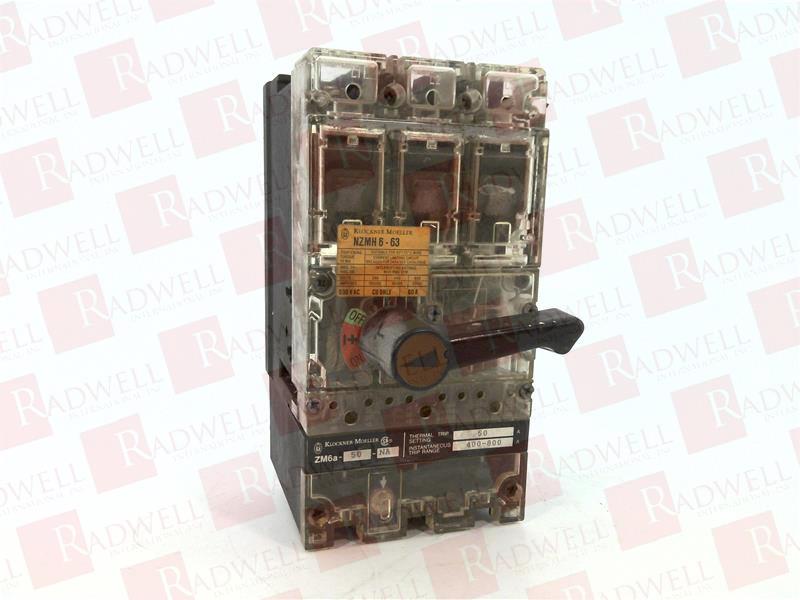 EATON CORPORATION NZMH6-63/ZM6A-50-NA