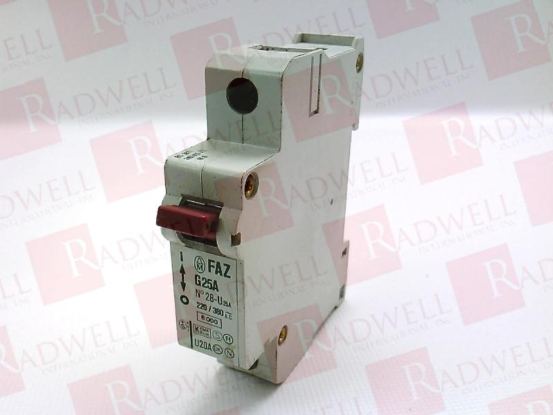 EATON CORPORATION FAZ-G25A/1